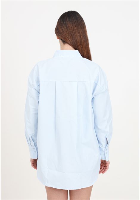 Camicia da donna azzurra oversized shirt JDY | 15311717Cashmere Blue
